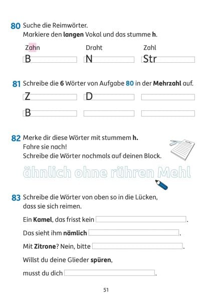 Produktbild: Rechtschreiben und Diktate 3. Klasse, A5-Heft