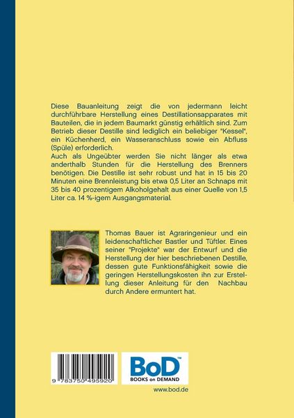 Produktbild: Bauanleitung Schnapsbrenner