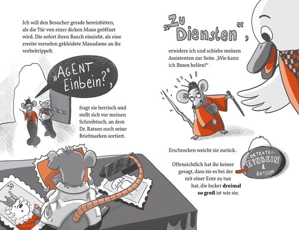 Produktbild: Agent Einbein &ndash; Drei schr&auml;ge V&ouml;gel ermitteln