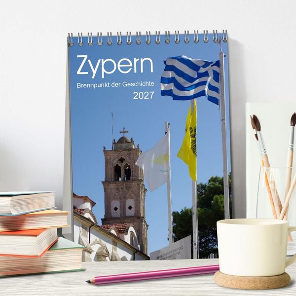 Produktbild: Zypern - Brennpunkt der Geschichte (Tischkalender 2027 DIN A5 hoch), CALVENDO Monatskalender