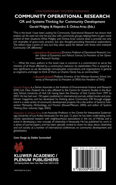 Produktbild: Community Operational Research