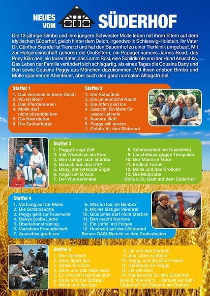 Produktbild: Neues vom S&uuml;derhof - Die komplette Serie [8 DVDs]