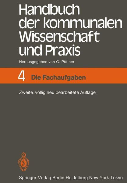 Produktbild: Handbuch der kommunalen Wissenschaft und Praxis