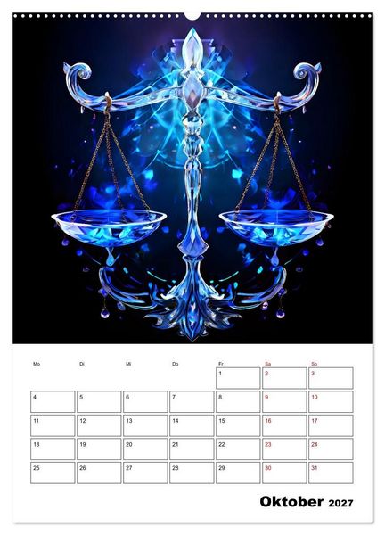 Produktbild: Die Konstellationen der Sterne (hochwertiger Premium Wandkalender 2027 DIN A2 hoch), Kunstdruck in Hochglanz