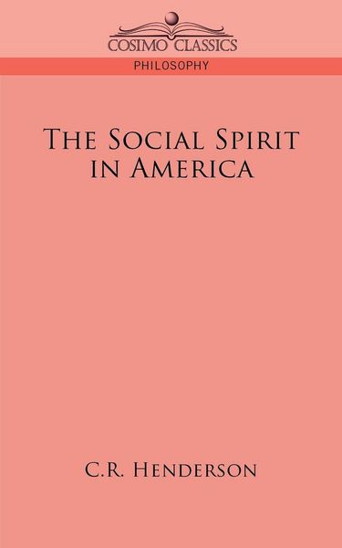 Produktbild: The Social Spirit in America