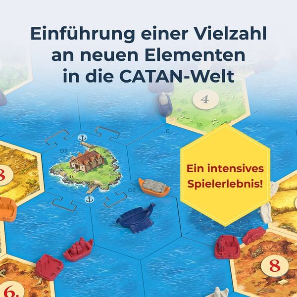 Produktbild: CATAN - Entdecker & Piraten
