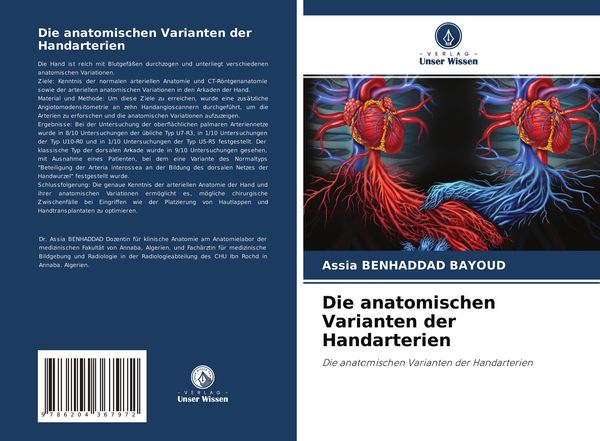 Produktbild: Die anatomischen Varianten der Handarterien