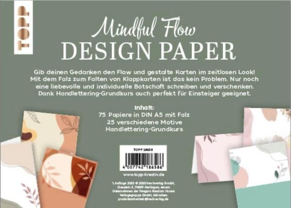Produktbild: Design Paper Mindful Flow A5