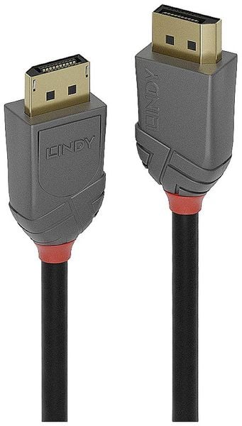 LINDY Anschlusskabel DisplayPort Stecker, DisplayPort Stecker 10.00 m Schwarz 36486 DisplayPort-Kabel