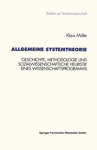 Produktbild: Allgemeine Systemtheorie