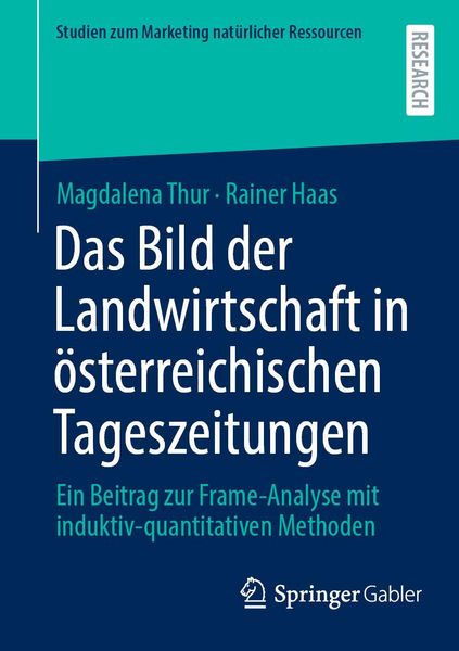 Produktbild: Das Bild der Landwirtschaft in &ouml;sterreichischen Tageszeitungen