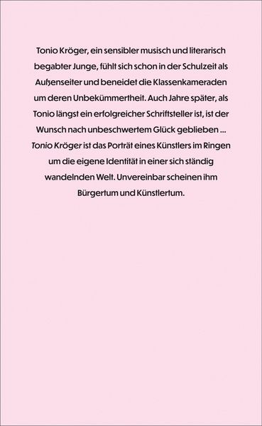 Produktbild: Tonio Kr&ouml;ger