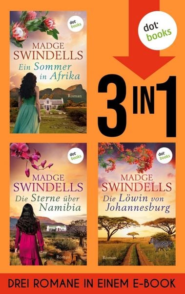 Produktbild: Ein Sommer in Afrika, Die Sterne &uuml;ber Namibia und Die L&ouml;win von Johannesburg