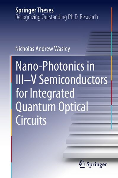 Produktbild: Nano-photonics in III-V Semiconductors for Integrated Quantum Optical Circuits