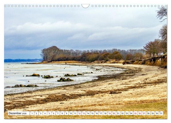 Produktbild: Naturparadies Zierow - Ostsee Idylle pur in der Wismarer Bucht (Wandkalender 2026 DIN A3 quer), CALVENDO Monatskalender