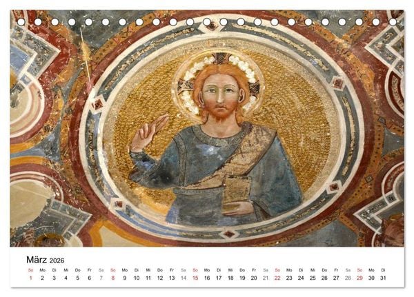 Produktbild: Gubbio - die mittelalterliche Stadt in Umbrien (Tischkalender 2026 DIN A5 quer), CALVENDO Monatskalender