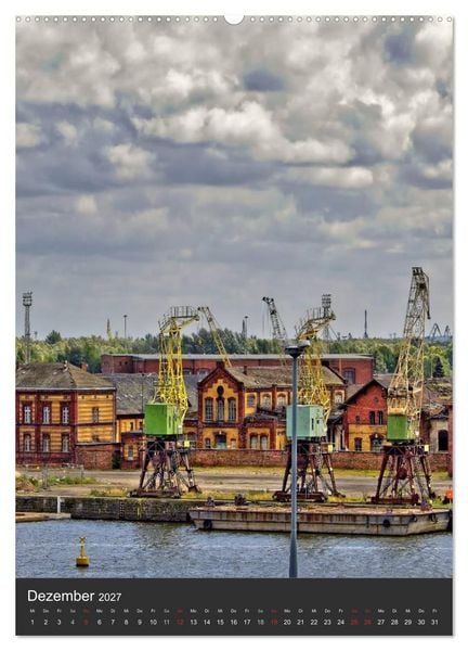 Produktbild: Stettin Szczecin (hochwertiger Premium Wandkalender 2027 DIN A2 hoch), Kunstdruck in Hochglanz