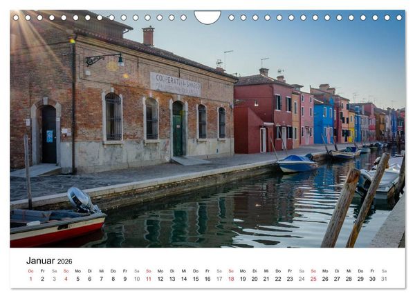 Produktbild: Venedig - Die sch&ouml;nsten Orte (Wandkalender 2026 DIN A4 quer), CALVENDO Monatskalender