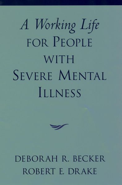 Produktbild: A Working Life for People with Severe Mental Illness