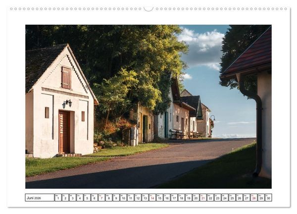 Produktbild: Das Weinviertel - Im Norden von Wien (hochwertiger Premium Wandkalender 2026 DIN A2 quer), Kunstdruck in Hochglanz