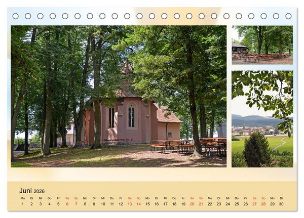 Produktbild: Lauf an der Pegnitz ist bunt (Tischkalender 2026 DIN A5 quer), CALVENDO Monatskalender