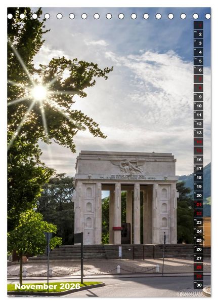 Produktbild: Stadtherz BOZEN (Tischkalender 2026 DIN A5 hoch), CALVENDO Monatskalender