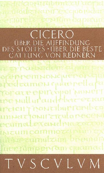 Produktbild: &Uuml;ber die Auffindung des Stoffes / De inventione