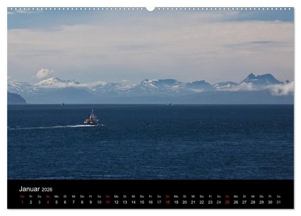 Produktbild: Norwegen - Faszination des Nordens (hochwertiger Premium Wandkalender 2026 DIN A2 quer), Kunstdruck in Hochglanz
