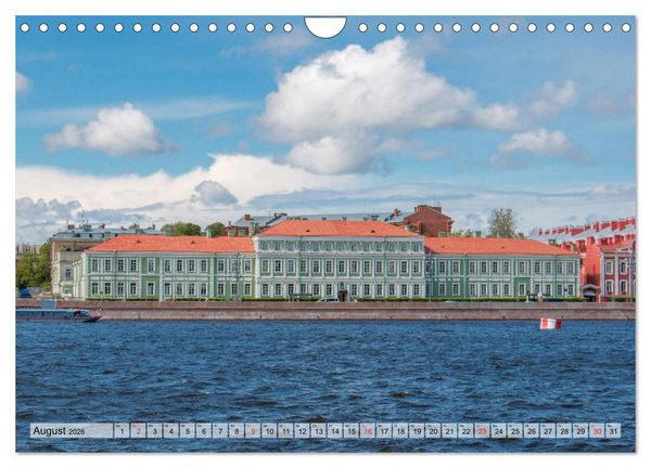 Produktbild: St. Petersburg - Historische Altstadt (Wandkalender 2026 DIN A4 quer), CALVENDO Monatskalender