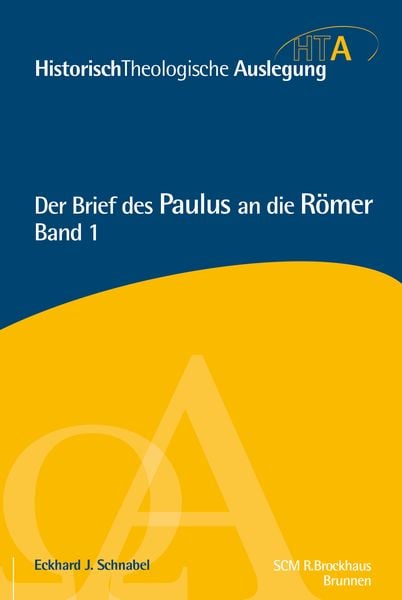 Produktbild: Der Brief des Paulus an die R&ouml;mer, Kapitel 1-5