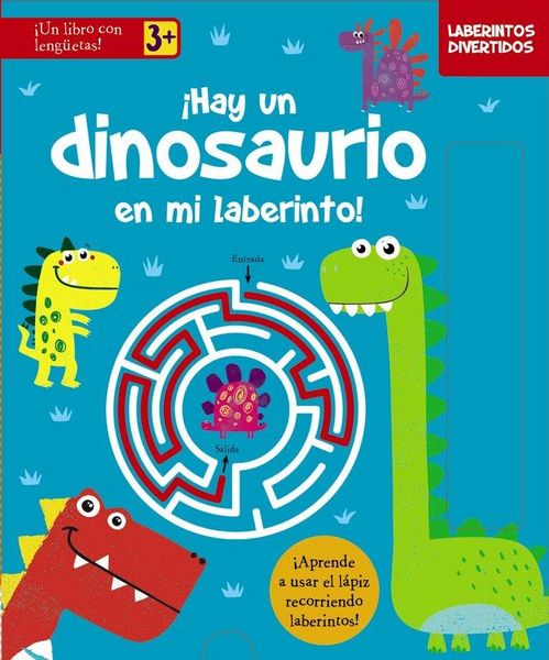 Produktbild: Laberintos divertidos. &iexcl;Hay un dinosaurio en mi laberinto!