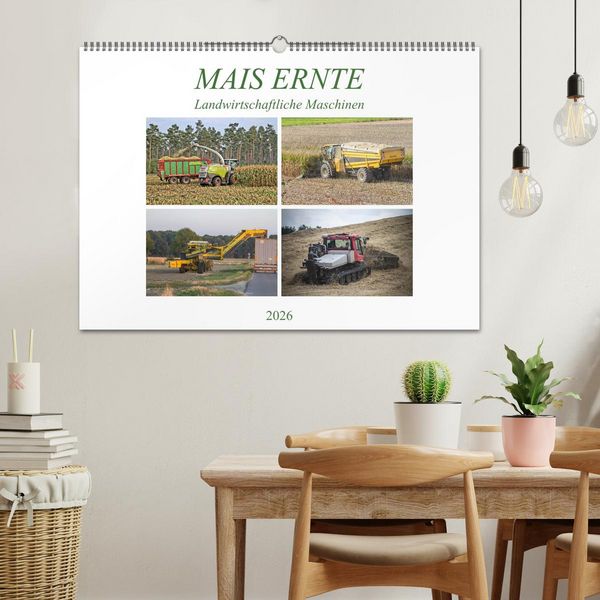 Produktbild: MAIS ERNTE (Wandkalender 2026 DIN A2 quer), CALVENDO Monatskalender