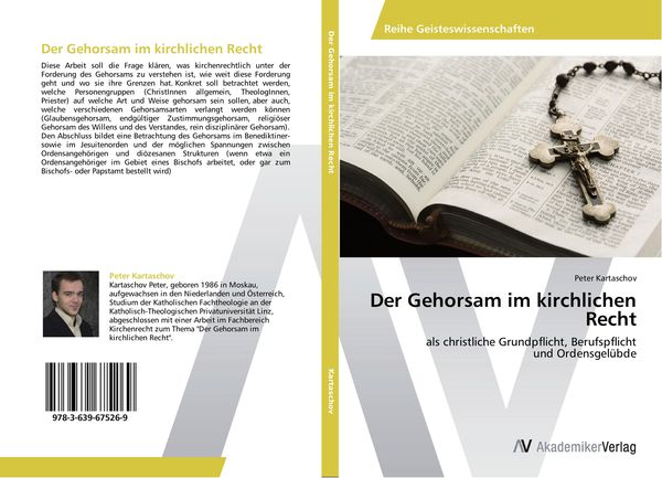 Produktbild: Der Gehorsam im kirchlichen Recht