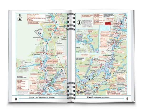Produktbild: KOMPASS Wasserwanderatlas Berlin und Brandenburg