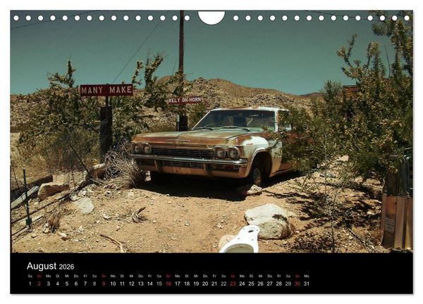 Produktbild: Roadside USA - Die guten Jahre sind vorbei (Wandkalender 2026 DIN A4 quer), CALVENDO Monatskalender