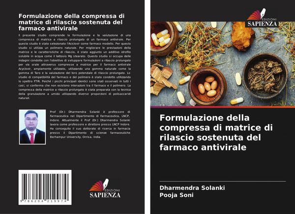 Produktbild: Formulazione della compressa di matrice di rilascio sostenuta del farmaco antivirale