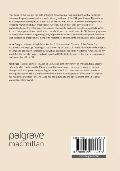 Produktbild: The English for Academic Purposes Practitioner