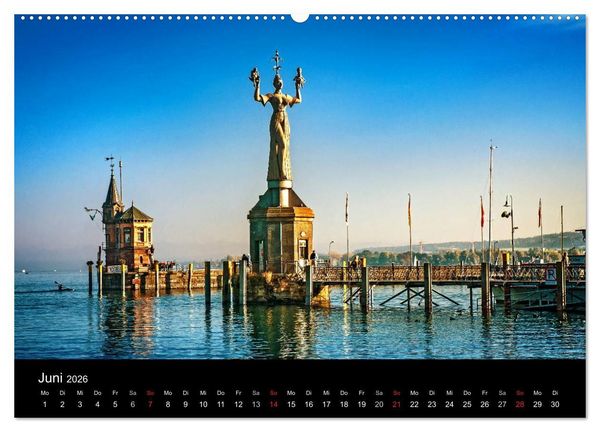 Produktbild: Konstanz Architektur (hochwertiger Premium Wandkalender 2026 DIN A2 quer), Kunstdruck in Hochglanz