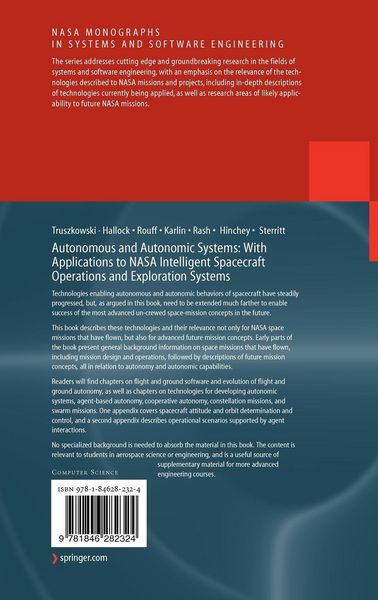 Produktbild: Autonomous and Autonomic Systems: With Applications to NASA Intelligent Spacecraft Operations and Exploration Systems