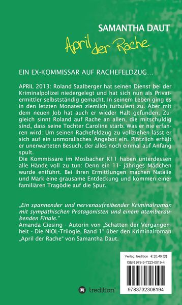Produktbild: April der Rache