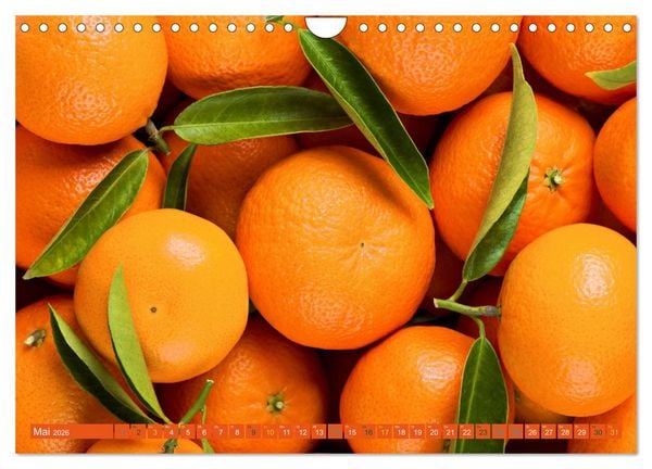 Produktbild: ORANGE - Gem&uuml;se und Obst -Vitaminreich (Wandkalender 2026 DIN A4 quer), CALVENDO Monatskalender