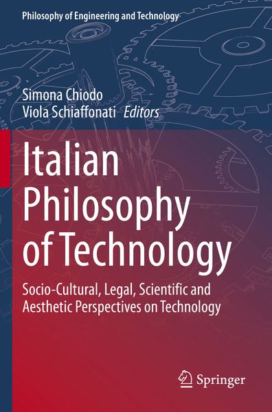 Produktbild: Italian Philosophy of Technology