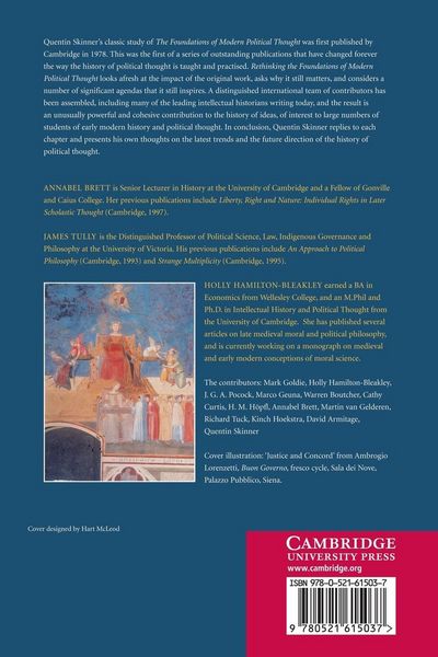 Produktbild: Rethinking the Foundations of Modern Political Thought
