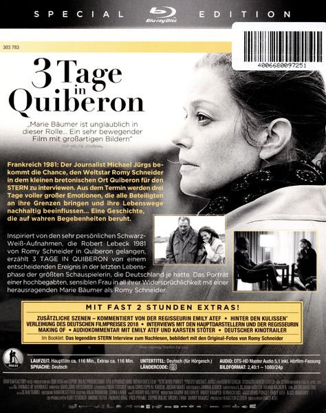 Produktbild: 3 Tage in Quiberon - Special Edition