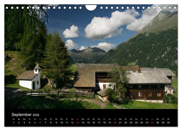 Produktbild: Osttiroler Impressionen (Wandkalender 2026 DIN A4 quer), CALVENDO Monatskalender