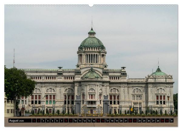 Produktbild: Bangkok - Thailand (hochwertiger Premium Wandkalender 2026 DIN A2 quer), Kunstdruck in Hochglanz