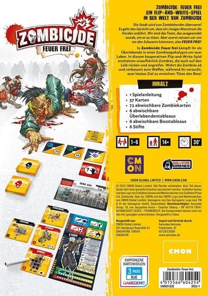 Produktbild: Zombicide Feuer Frei