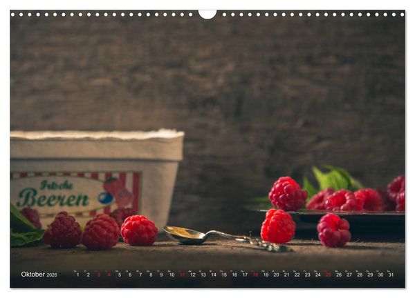 Produktbild: Beeren und Co. Stillleben (Wandkalender 2026 DIN A3 quer), CALVENDO Monatskalender