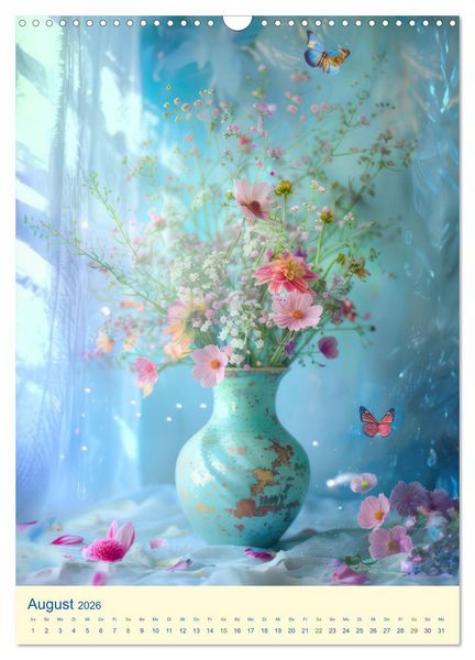 Produktbild: Blumen in zauberhaftem Licht (Wandkalender 2026 DIN A3 hoch), CALVENDO Monatskalender