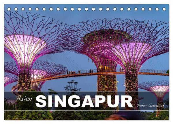 Produktbild: Asien - Singapur (Tischkalender 2026 DIN A5 quer), CALVENDO Monatskalender